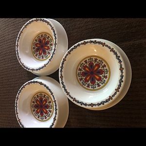 Melamine Cat Pet Bowls  Petco/ Deruta NWOT